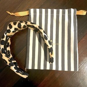 LeLe Sadoughi silk headband